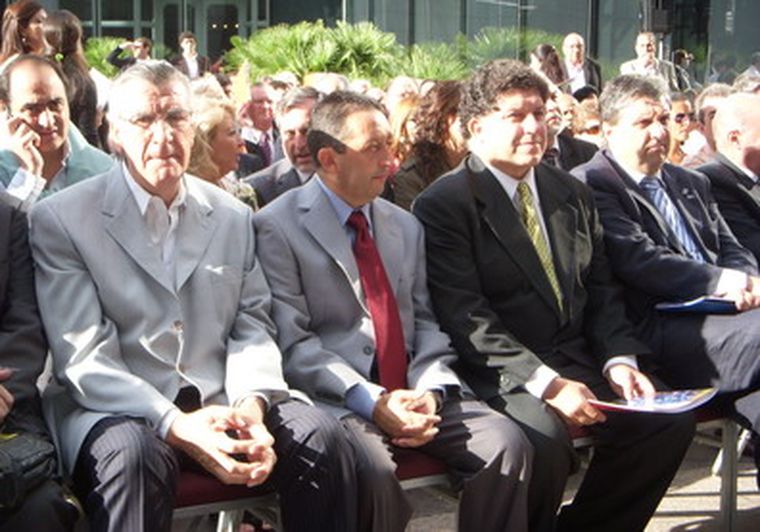 José Luis Gioja, Celso Jaque y José Molina. Foto: MDZ