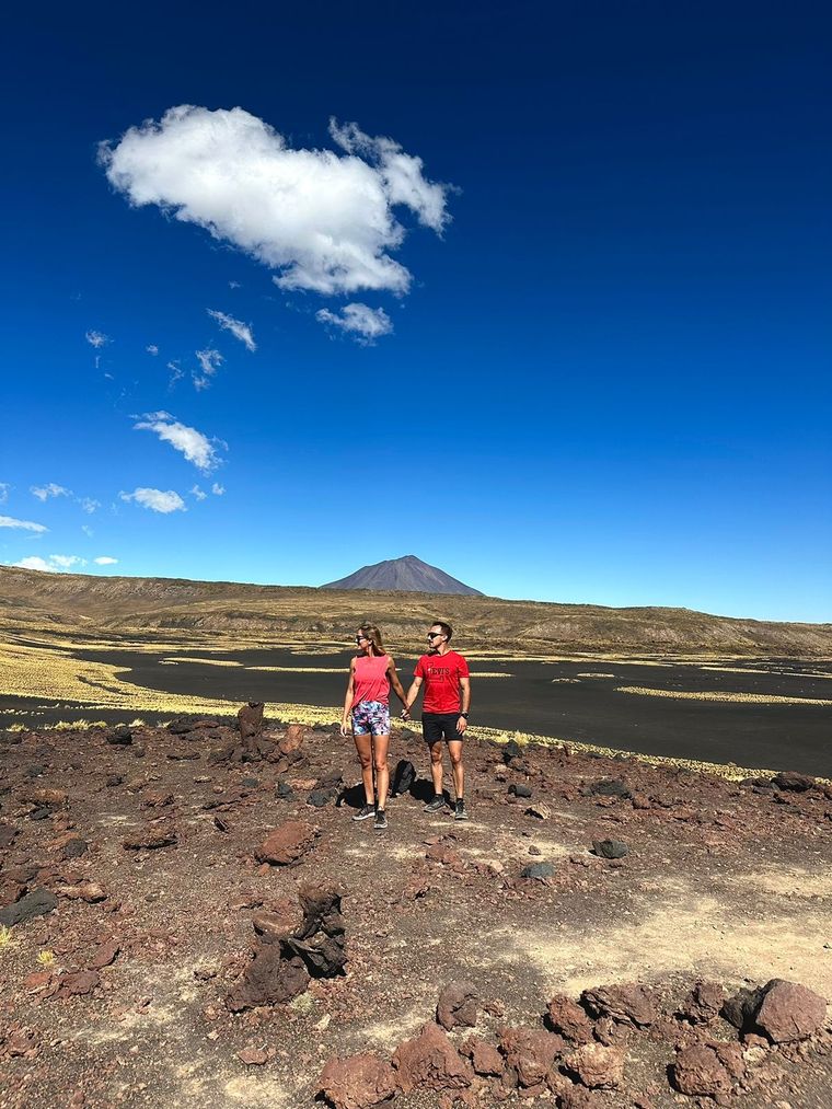 La Payunia es uno de los atractivos más impactantes del Sur de Mendoza Foto: @enplenoviaje