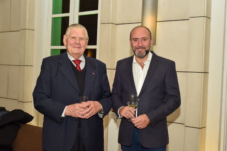 Marcelo Romanello junto a Juan Pablo Candisano. Marcelo Romanello junto a Juan Pablo Candisano.