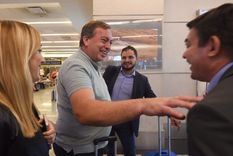 Algunos referentes opositores: Sagasti, Aveiro, Martínez y De Marchi. Foto: Juan Ignacio Blanco / MDZ