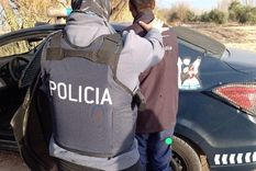 Uno de los detenidos Foto: Ministerio de Seguridad