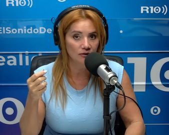 La comunicadora fue fulminante con su compañera. Foto: captura de video YouTube/ Radio 10.