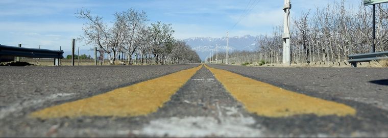 La Ruta Provincial 96 atraviesa la localidad de Cordón del Plata, en Tupungato Foto: Prensa Gobierno de Mendoza