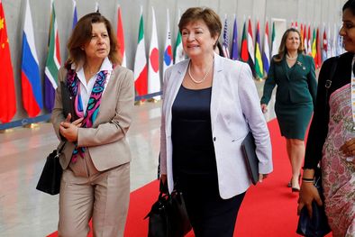 MDZol | Kristalina Georgieva, titular del FMI, organismo que busca un nuevo acuerdo con la Argentina, que ponga en caja los números del país y permita el repago de la deuda de US$ 44.000 millones más intereses. Foto: NA