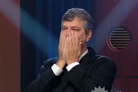 Mario Pergolini se quedó sin palabras ante una visita que no estaba en los planes de nadie. Mario Pergolini se quedó sin palabras ante una visita que no estaba en los planes de nadie.
