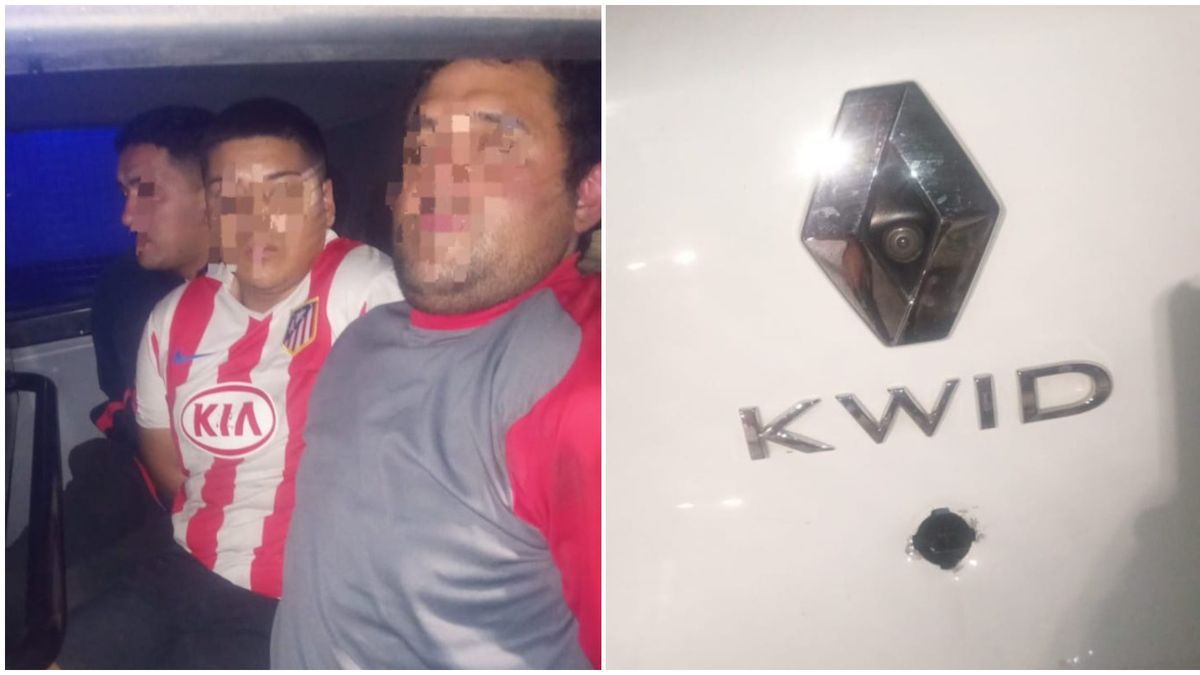 Atraparon a tres robarruedas luego de una persecución por el centro de Mendoza
