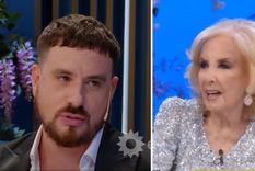 El actor se sinceró en la mesa de la diva. Créditos: Captura / El Trece