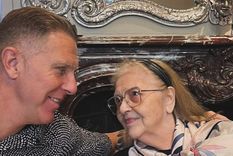 Fantino despidió a su mamá.