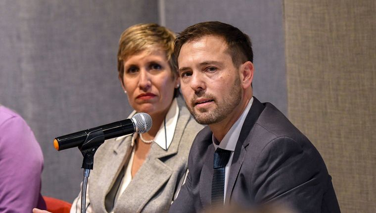 Jerónimo Shantal y Jimena Latorre. Jerónimo Shantal y Jimena Latorre.