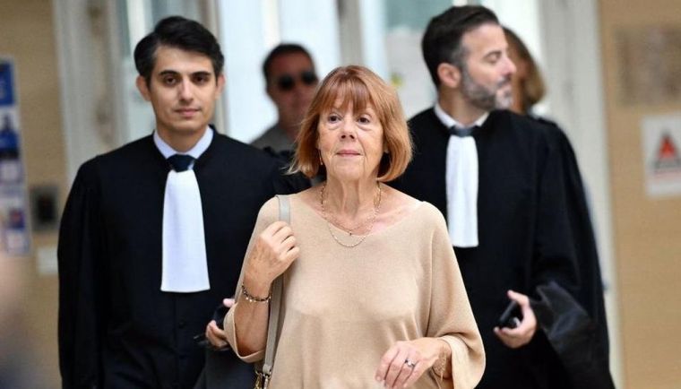 Gisèle Pélicot se enteró de lo que había pasado años después de que comenzaran los abusos. Foto: BBC