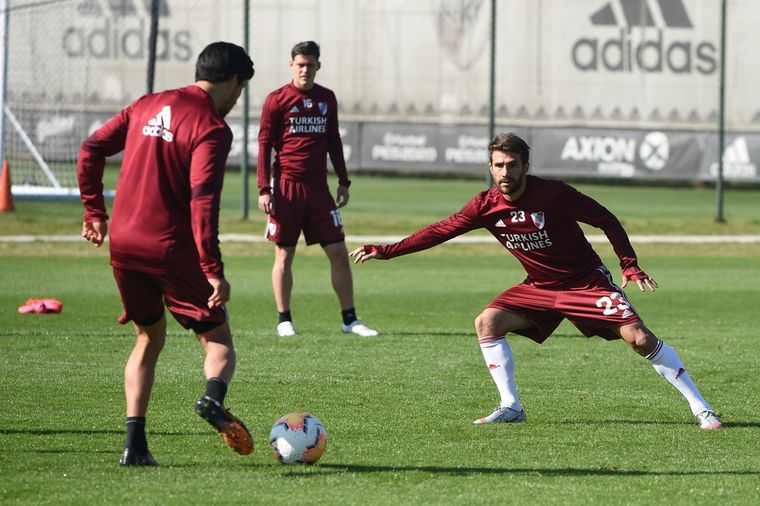 River entrenamiento Foto: @RiverPlate