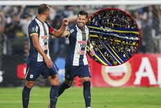 Conmebol sancionó a un jugador de Alianza Lima por decirle boliviano a un hincha de Boca. Foto: @Libertadores