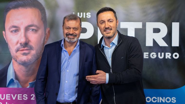 Oscar Sagás y Luis Petri. Foto: @luispetri