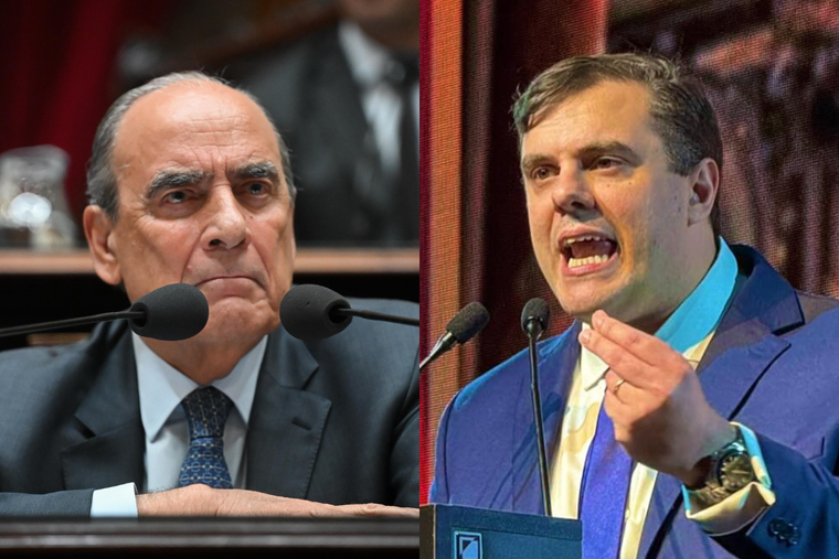 Guillermo Francos y el Gordo Dan fueron los protagonistas de un inesperado cruce que despertó la duda sobre una posible nueva interna en el seno del Gobierno.