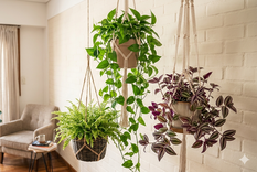 Plantas ideales para espacios pequeños. Fuente: IA Gemini.