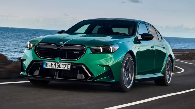 BMW lanza en Argentina el nuevo M5 híbrido con 727 CV y 305 km/h de velocidad máxima