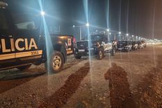 El operativo en la villa Castro. Foto: Gentileza El operativo en la villa Castro. Foto: Gentileza