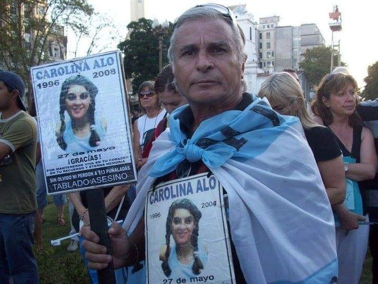 Edgardo Aló, papá de Carolina