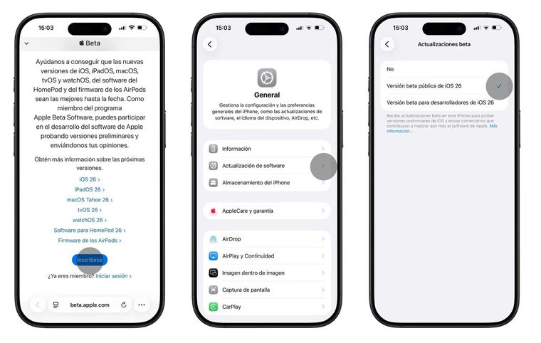 Los usuarios de iPhone ya pueden descargar la cuarta beta de la nueva actualización. Los usuarios de iPhone ya pueden descargar la cuarta beta de la nueva actualización.
