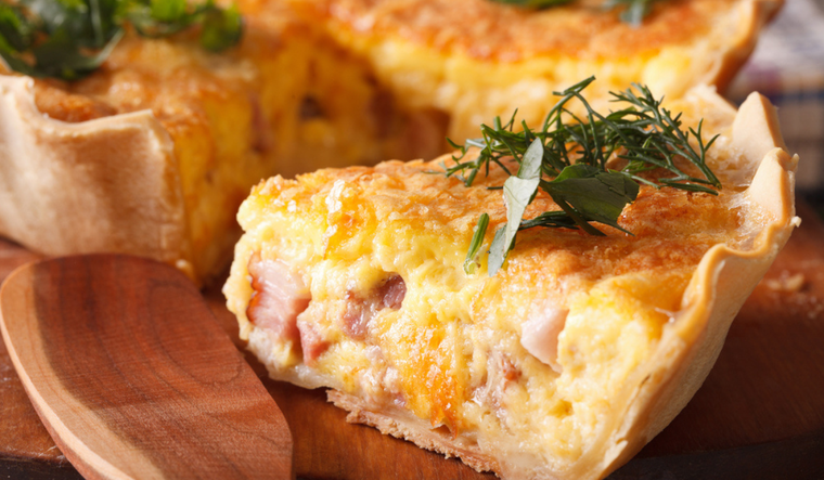 Secretos para una quiche Lorraine perfecta: masa y relleno Foto: Shutterstock