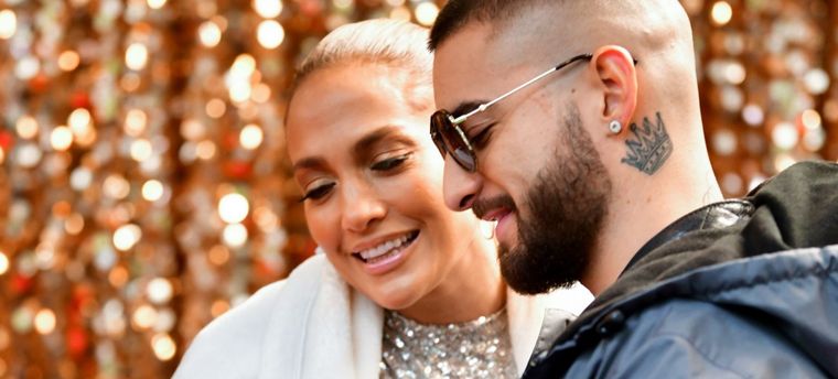 ¡La espera valdrá  la pena! Maluma comparte un baile con JLo para anunciar que se aplaza “Marry Me” para 2022