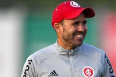 El Chacho palpitó la revancha. Foto: Twitter @SCInternacional