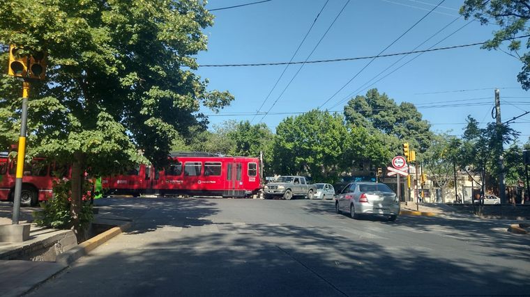 El servicio de transporte se vio afectado por el corte de luz