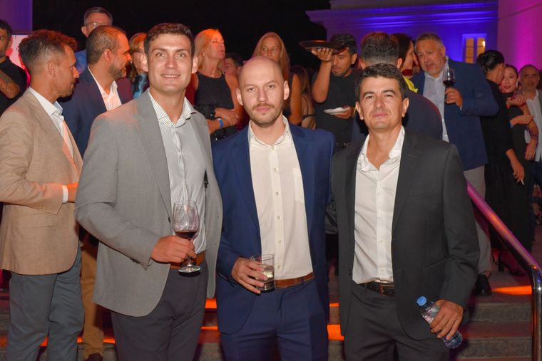 Cristian Pallotti, Ángel Campanella y Juan Lara. Cristian Pallotti, Ángel Campanella y Juan Lara.