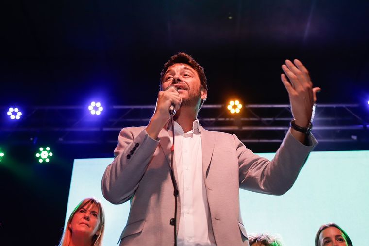 Juan Monteverde, el candidato del peronismo en Rosario.