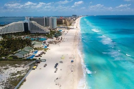 Galería de imágenes: así fue la reapertura de playas en Cancún