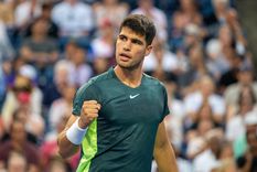 Alcaraz debutó con triunfo en Toronto, pero reconoció que no dio su mejor versión Foto: EFE