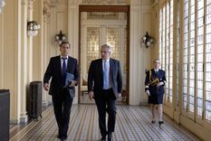 El ministro de Justicia Martín Soria junto al presidente Alberto Fernández Foto: Twitter Martín Soria El ministro de Justicia Martín Soria junto al presidente Alberto Fernández Foto: Twitter Martín Soria