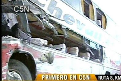 MDZol | Primeras imágenes del accidente Foto: Imagen TV