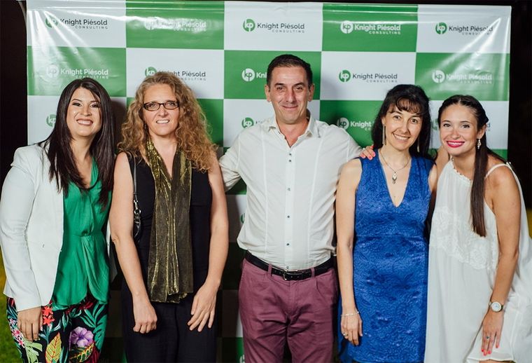 El equipo de recursos humanos. Valeria Torrens, Valeria Garibotti, Eduardo Silveti, Gabriela Lescano y Pía Granata.