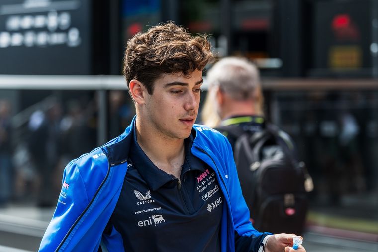 Colapinto es uno de los dos pilotos sin puntos en el campeonato 2025
