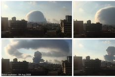 ¿por que la explosion en beirut parecia la de una bomba nuclear?