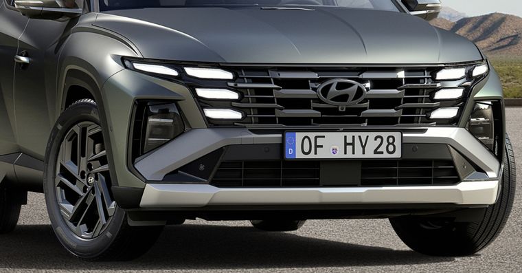 Así la versión especial del Hyundai Tucson Foto: Hyundai