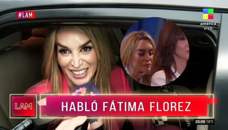 Fátima Flórez habló con la prensa este lunes. Foto: Captura de pantalla Youtube LAM.