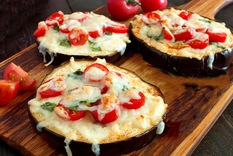 Pizza de berenjena, la alternativa saludable que no te esperabas. Foto: Divina Cocina