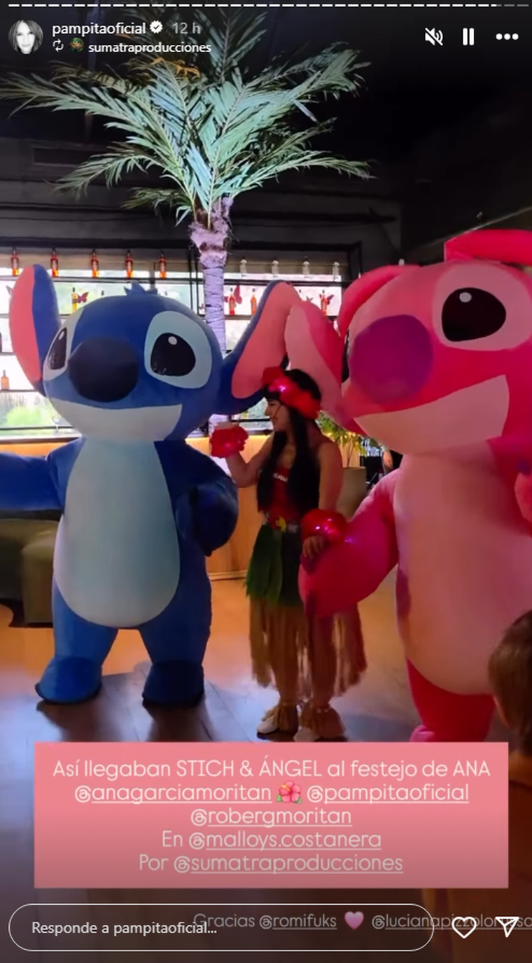 Foto: captura de pantalla Instagram/ @pampitaoficial. Foto: captura de pantalla Instagram/ @pampitaoficial. 