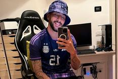 Nico González, jugador de la Selección que se perdió el Mundial por lesión, siguió la Copa del Mundo desde su casa. Foto: @nicoigonzalez.