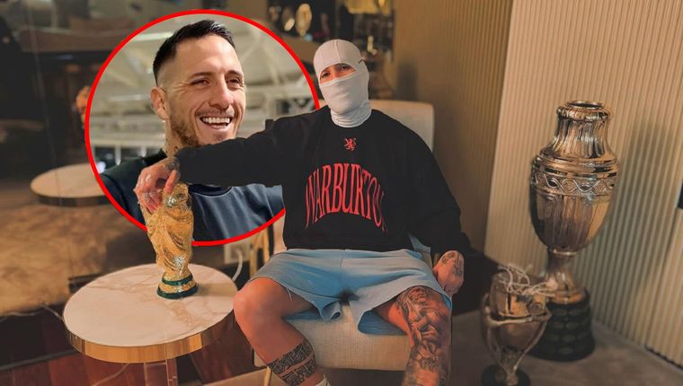 El DT dijo presente en el posteo del campeón del mundo.