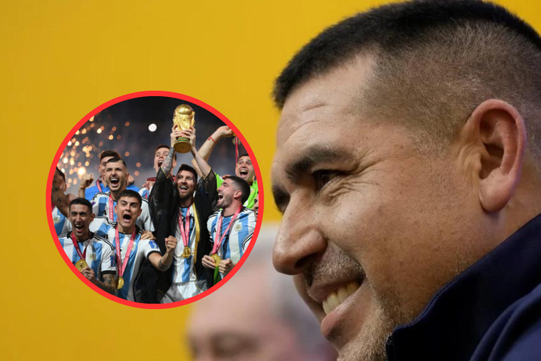 Riquelme suma otro campeón del mundo a su despedida Foto: Prensa Boca
