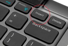 Tecla Insert: qué es y cómo funciona.