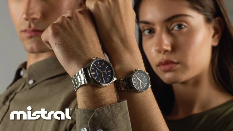 La nueva línea de relojes Mistral combina medición biométrica y llamadas Bluetooth en 2026.