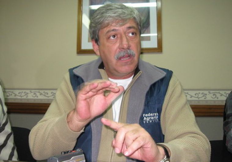 El titular de la Federación Agraria, Eduardo Buzzi.