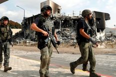 fuerzas israelíes Las fuerzas israelíes respondieron con rapidez y contundencia. Foto: Efe.