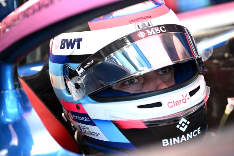 Franco Colapinto recibi un mensaje de aliento por parte de Alpine tras el P15 en Barcelona Foto EFE