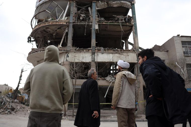 Bombardeos Irán Teherán