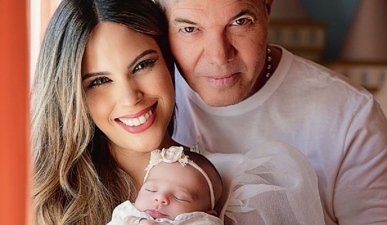 Barby Franco y Fernando Burlando fueron papás en diciembre